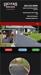 Mobile Screenshot of lucianopaving.com
